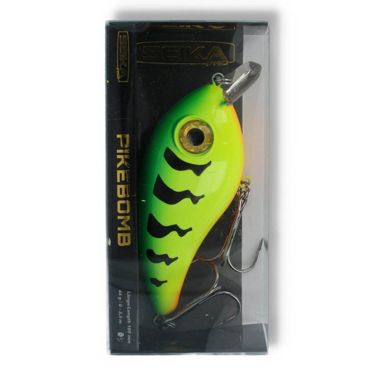 Seika Pro Pikebomb 4" Fire Tiger - Kunstköder