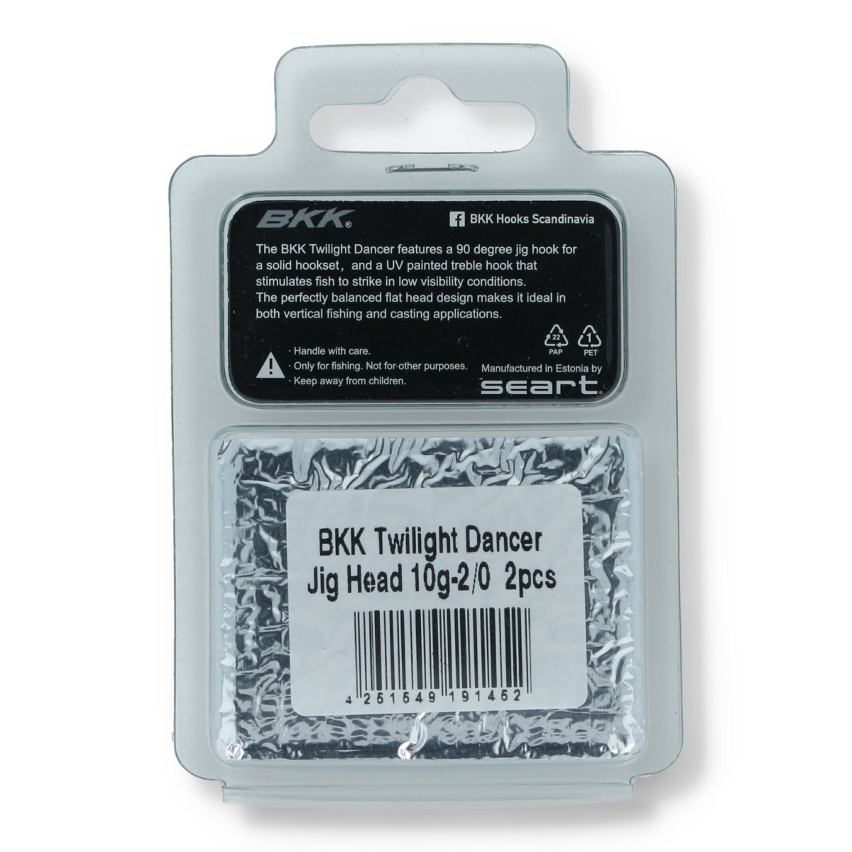 BKK Twilight Dancer Jig Head 10g 2/0 - Haken & Zubehör