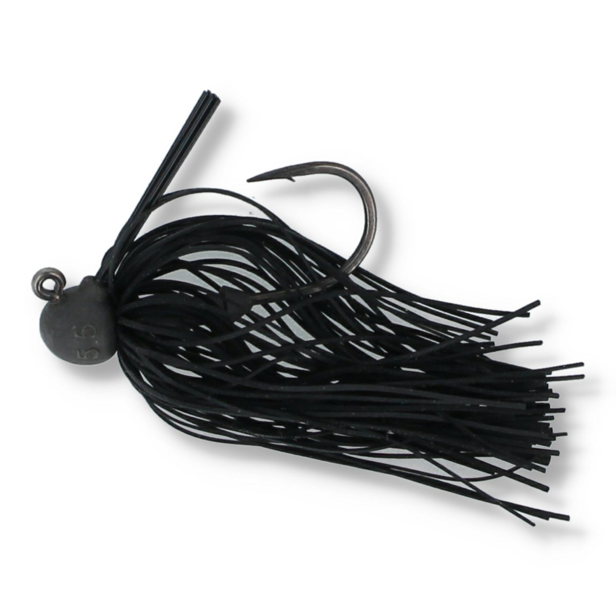 Flash Union Super Direction Jig 5,5g 010 Black - Haken & Zubehör