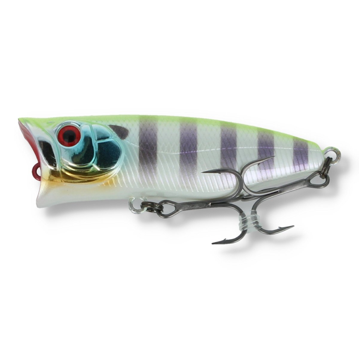 Bassday Mogul Pop'n Chug 2,6" Chartblack Gill - Kunstköder