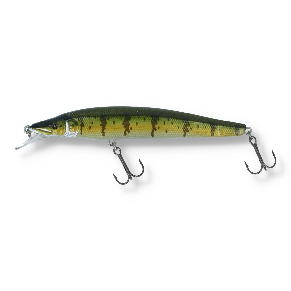 Adusta Jerk Spiker 130 5,1" Yellow Perch - Kunstköder