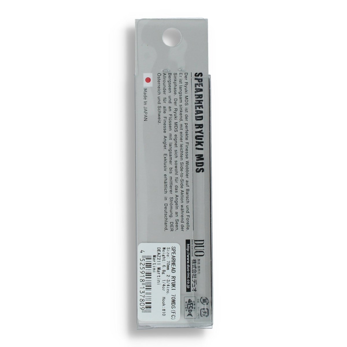 DUO International Spearhead Ryuki 70MDS Martini - Kunstköder