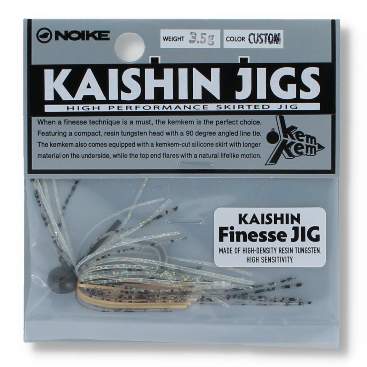 Noike Kaishin Finesse Jig 3.5g Custom / White / Beige - Haken & Zubehör