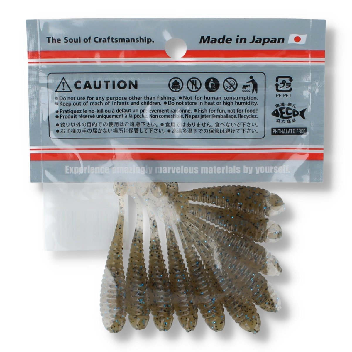 Noike Kemkem Shad 2" 36 Blue Shrimp - Kunstköder