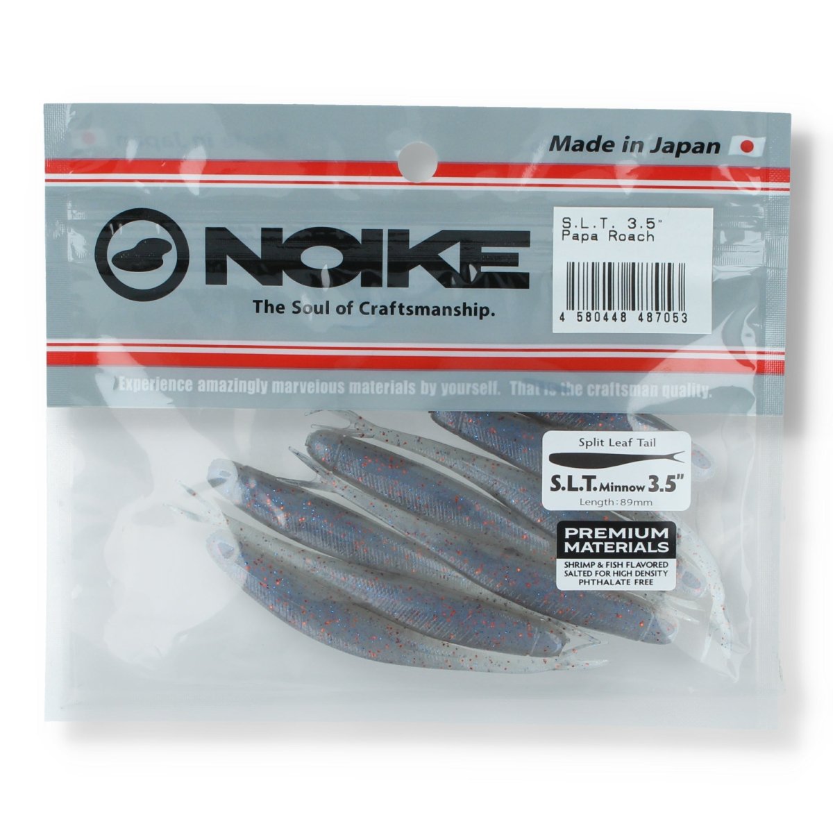 Noike Split Leaf Tail Minnow 3,5" Papa Roach - Kunstköder