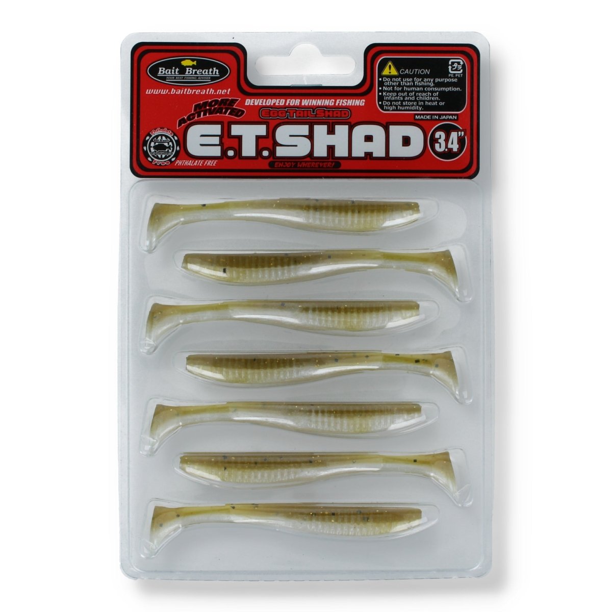 Bait Breath E.T.Shad 3,4" 902 - Kunstköder