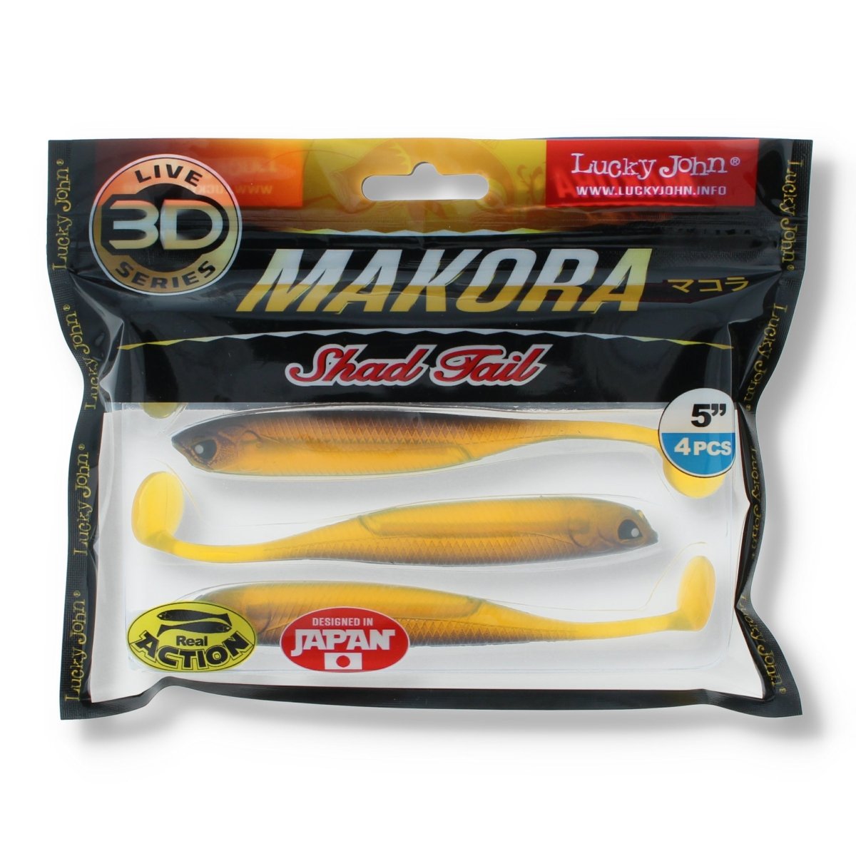 Lucky John Makora Shad Tail 5" 004 - Kunstköder