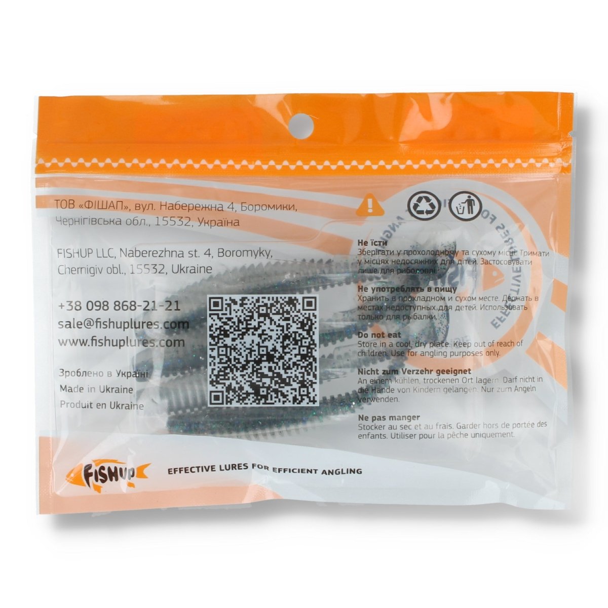 Fish Up U - Shad 4" Bluegill/Pearl - Kunstköder