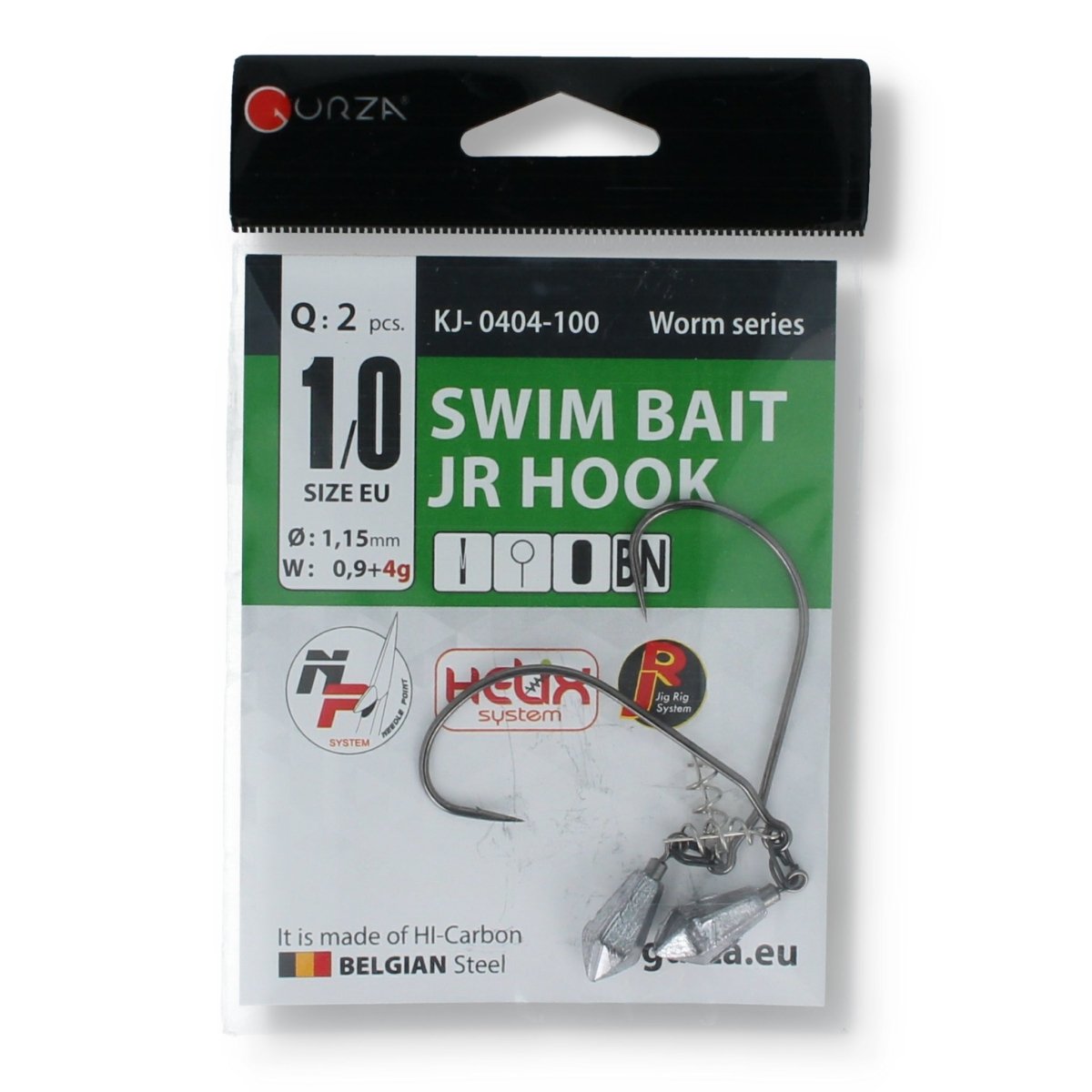 Gurza Swim Bait JR Hook 4g 1/0 - Haken & Zubehör