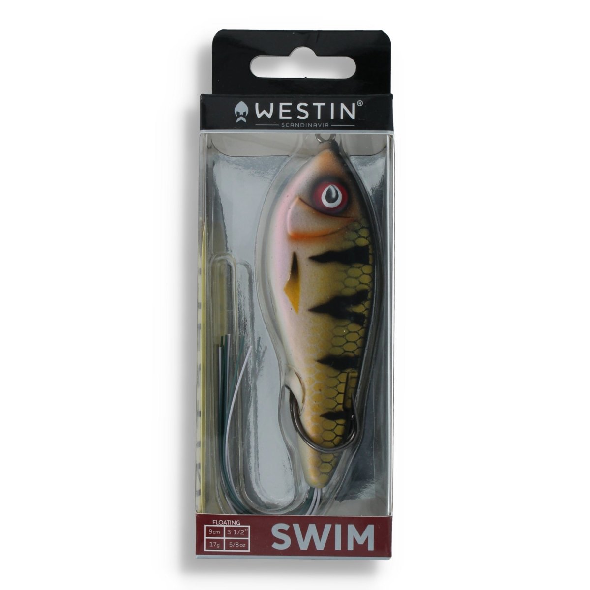 Westin Swim Hollowbody 9cm (3,5") - Floating Bling Perch - Kunstköder