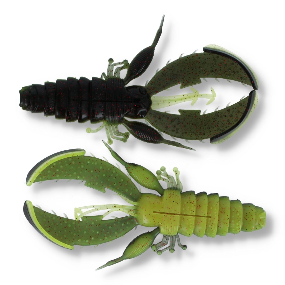 Westin Crecraw 5,5" Black / Chatreuse - Kunstköder