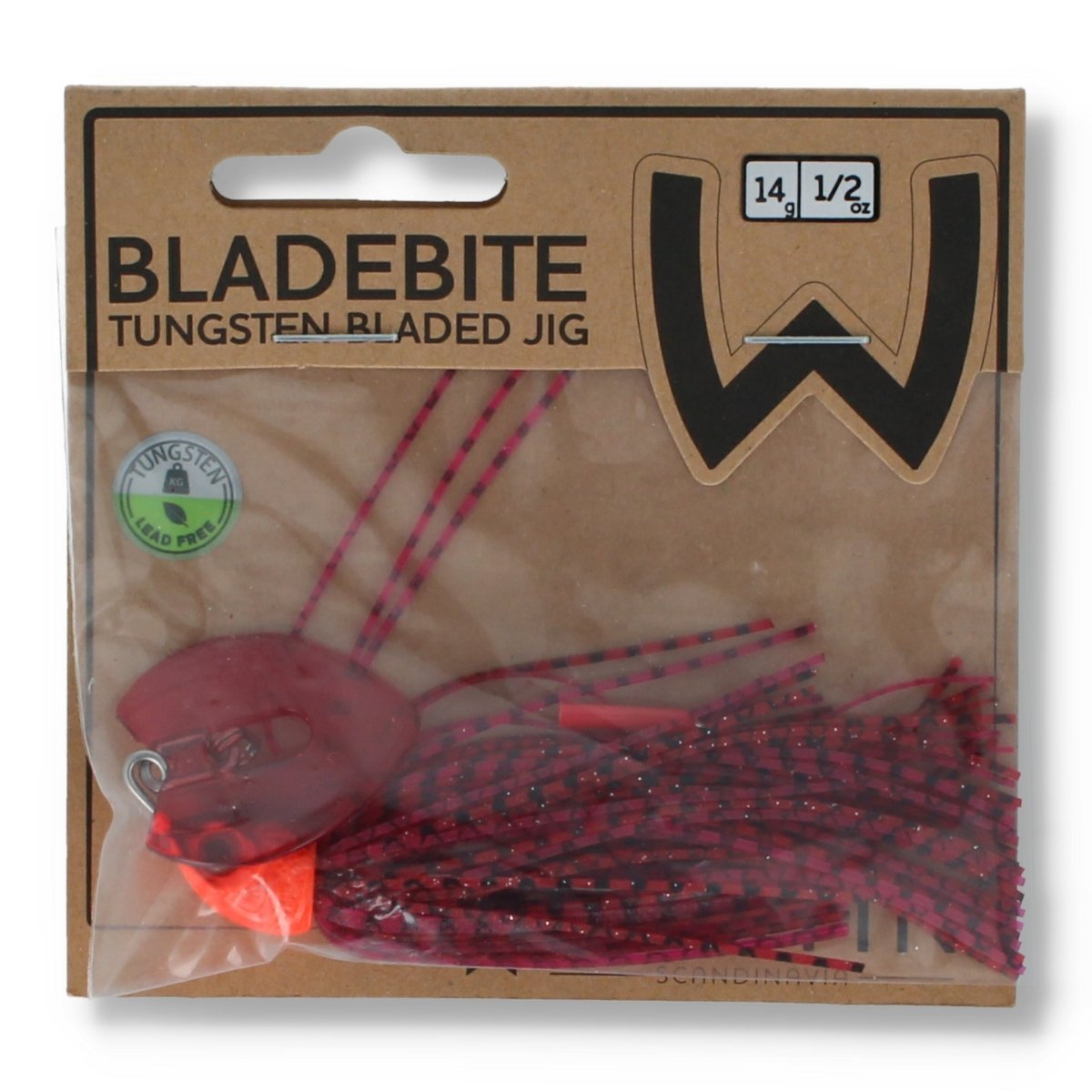 Westin Bladebite Tungsten Bladed Jig 14g FireCraw - Kunstköder