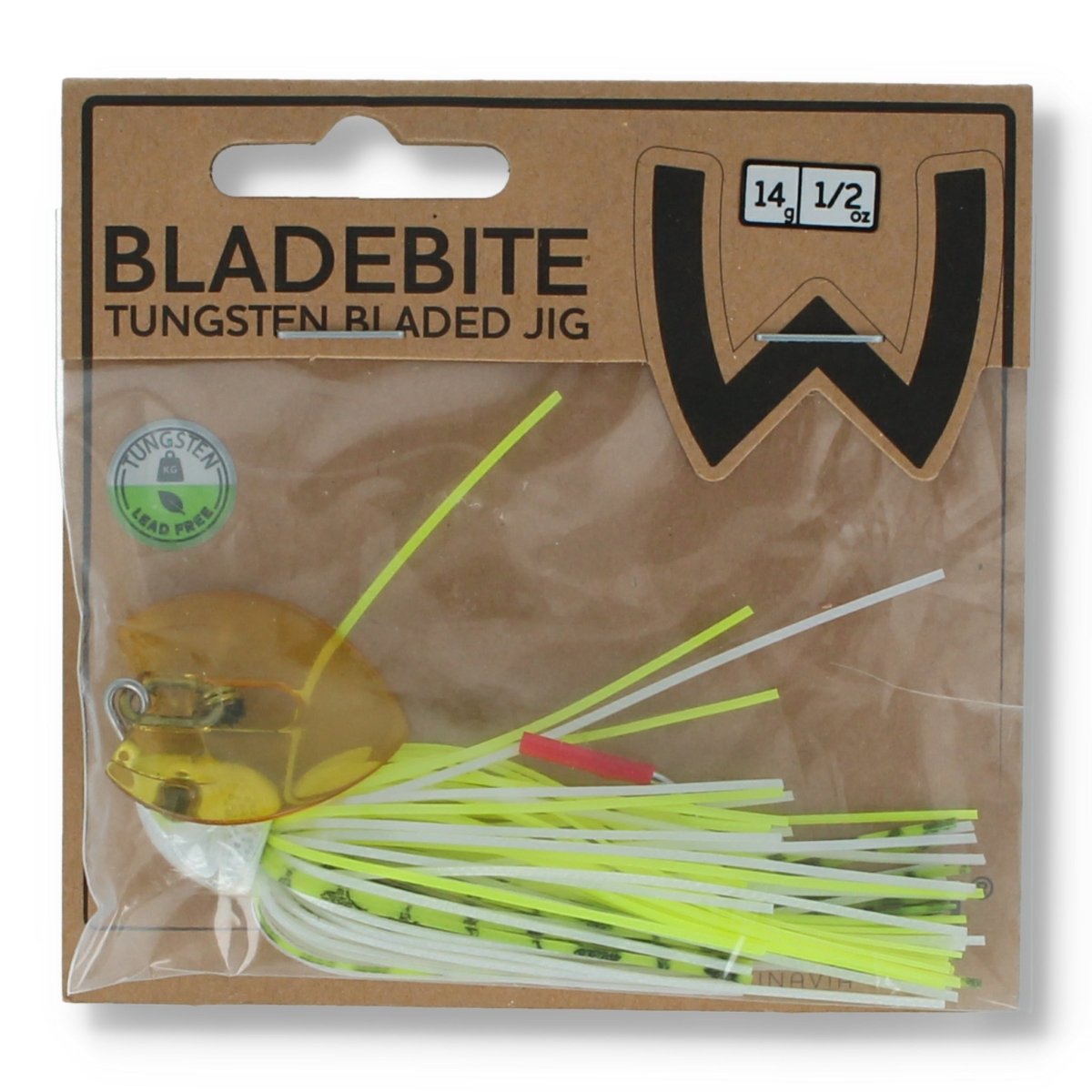 Westin Bladebite Tungsten Bladed Jig 14g Yellow Spark - Kunstköder