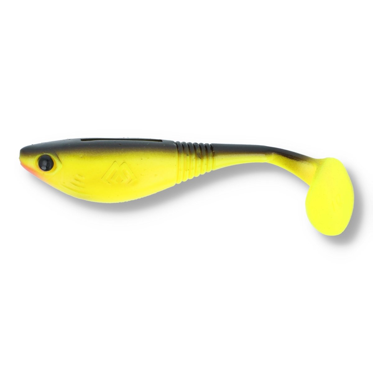 Mikado Spark 4" 69 Black Yellow - Kunstköder