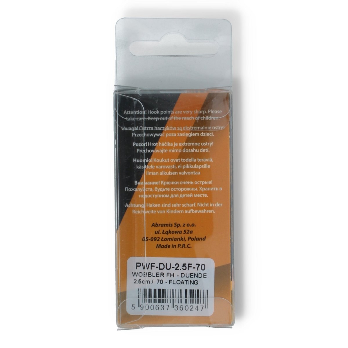 Mikado Fishunter Duende 1" Firetiger - Kunstköder