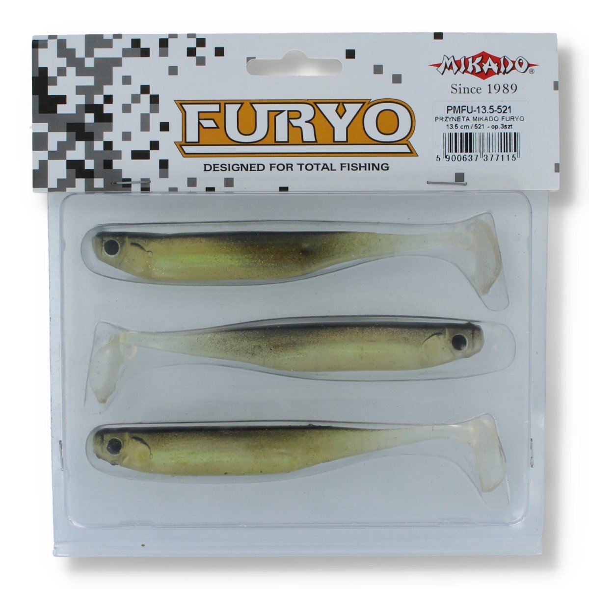 Mikado Furyo 5,3" 521 - Kunstköder