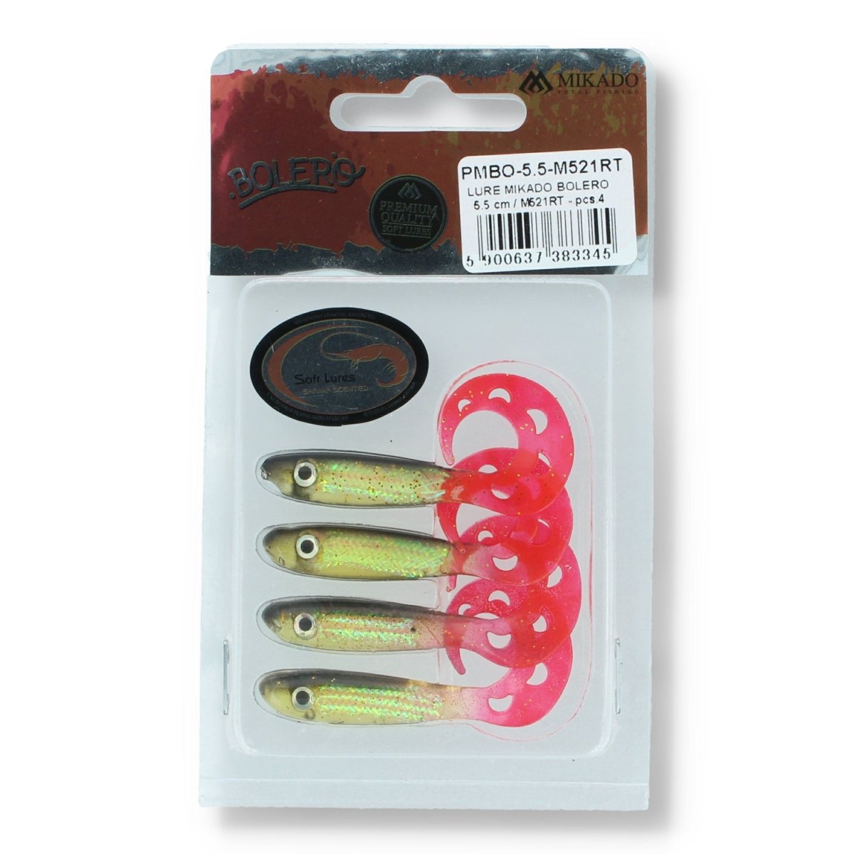 Mikado Bolero 2,2" 521RT - Kunstköder