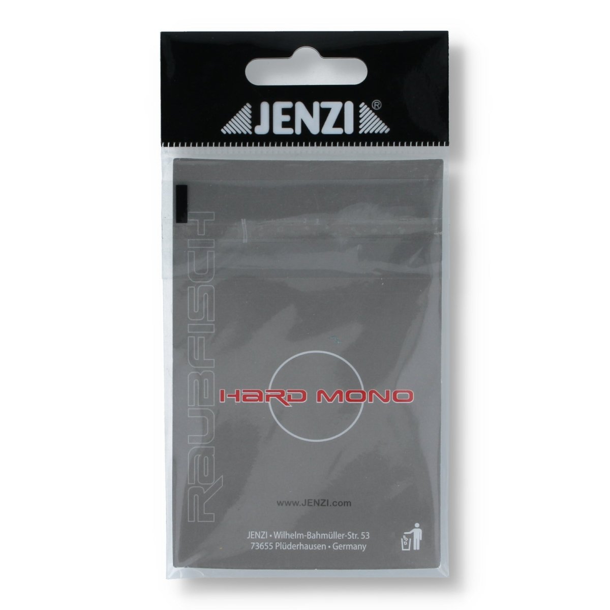 Jenzi Hard Mono Leader 30cm 0.9mm - Haken & Zubehör