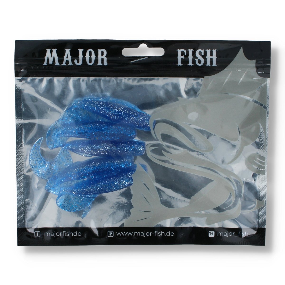 Major Fish K.P Baits Mud Minnow 3,5" Blue Marlin - Kunstköder