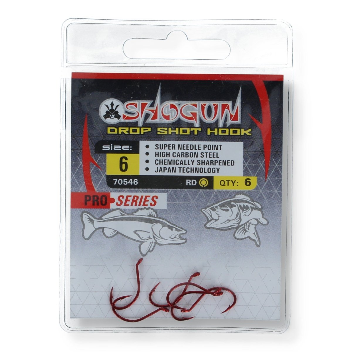 Shogun Drop Shot Hook 6 - Haken & Zubehör