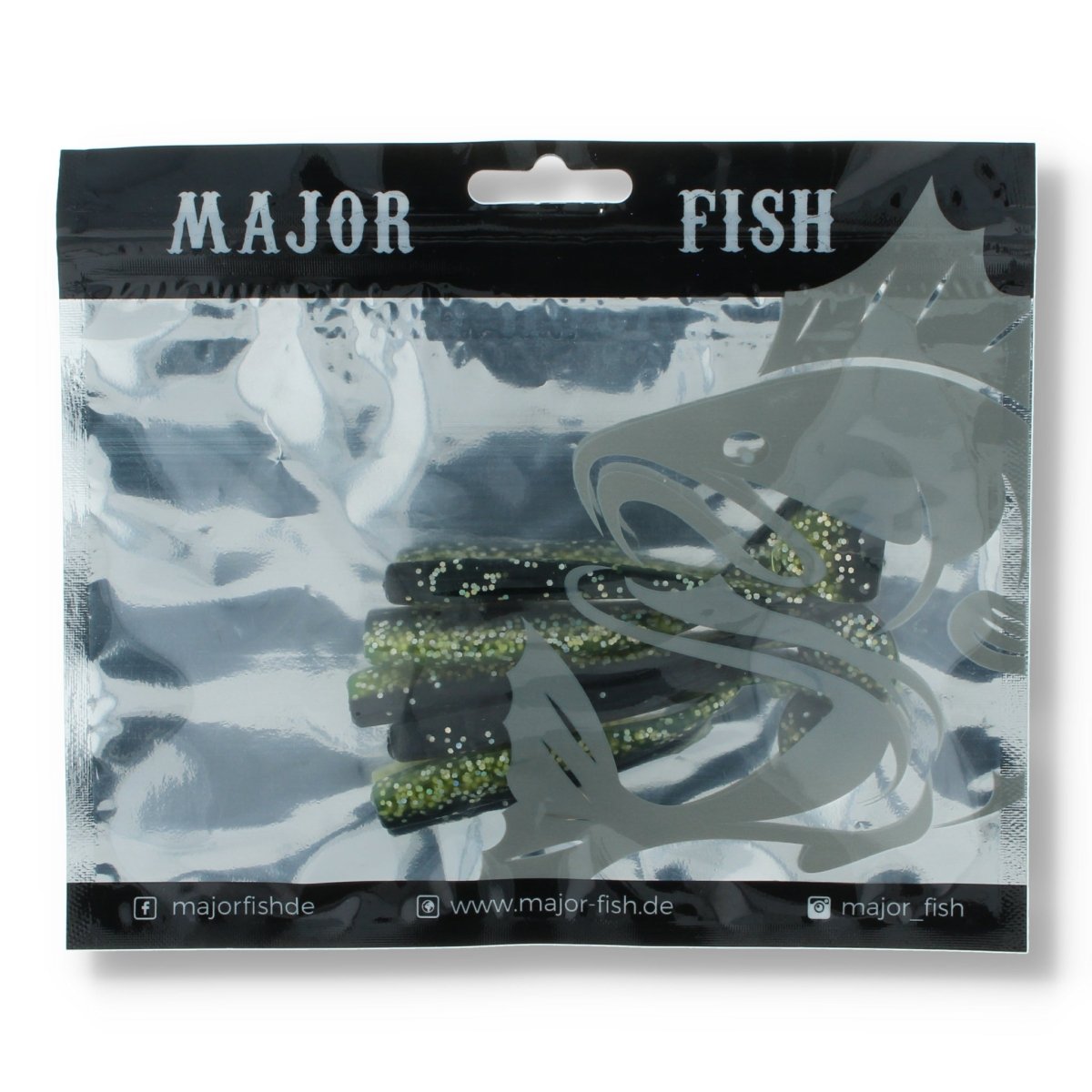 Major Fish K.P Baits Slim Shad Gummifisch 5" Baby Bass - Kunstköder