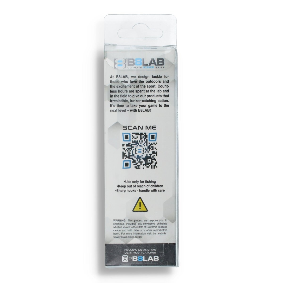 B8LAB Pig Pounder Jr. 3,2" Lazer Perch - Kunstköder