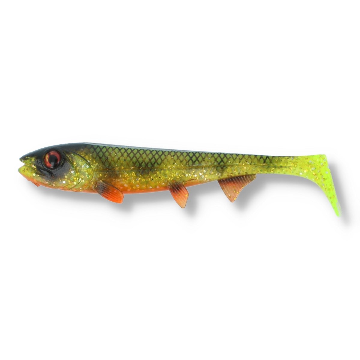 Hostagevalley Lures Shad 5,5" Natural Perch - Kunstköder