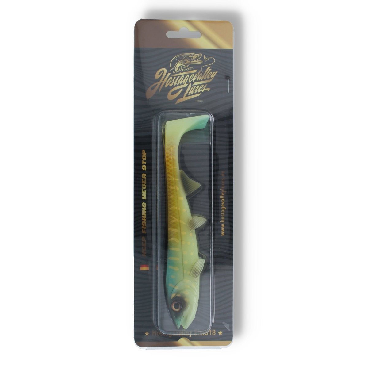 Hostagevalley Lures Shad 7" Custom Pike - Kunstköder