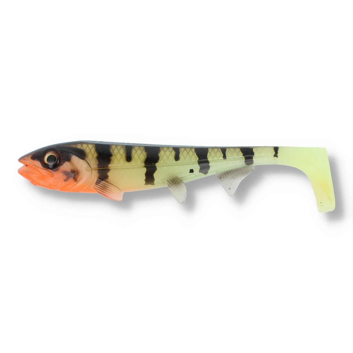 Hostagevalley Lures Shad 7" Red Head Perch - Kunstköder