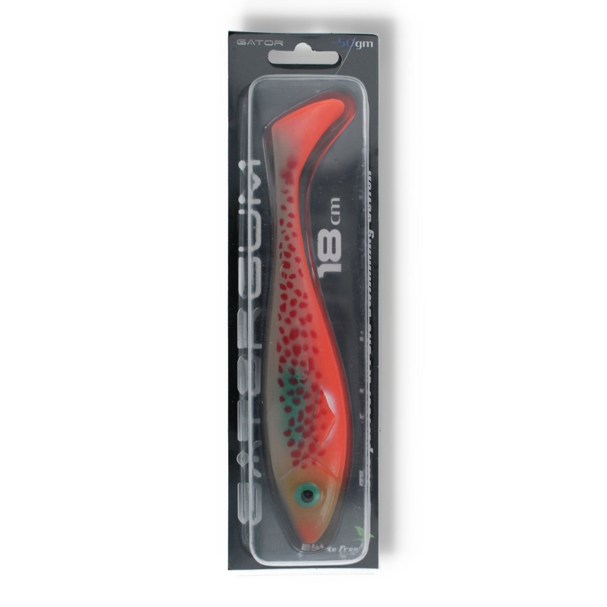 Gator Gatorgum 18cm Char - Kunstköder