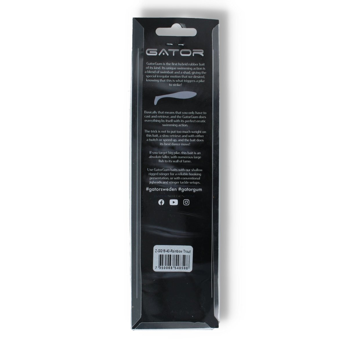 Gator Gatorgum 18cm Rainbow Trout - Kunstköder