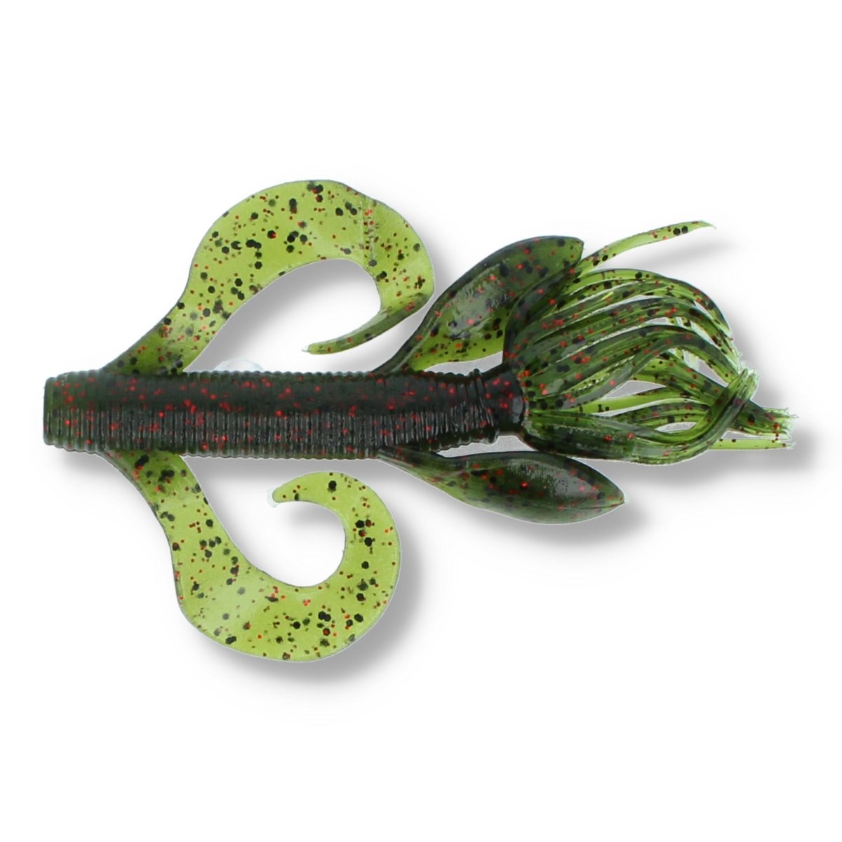 Gary Yamamoto Custom Baits Kreature 4" Watermelon/Blk&Red - Kunstköder