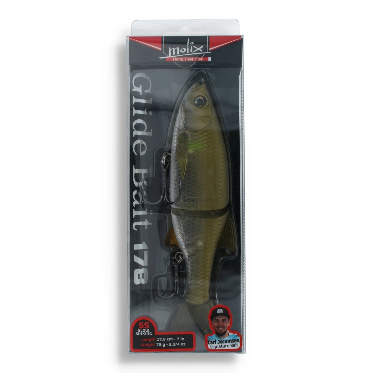 Molix Glide Bait 178 7" 458 Ghost Ayu - Kunstköder