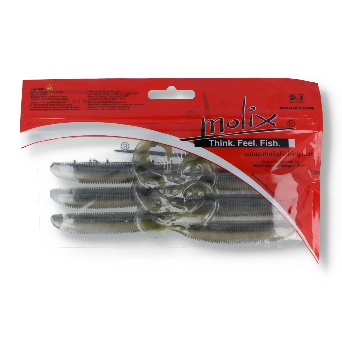 Molix RA Grub 6" 08 Alburno Shad - Kunstköder