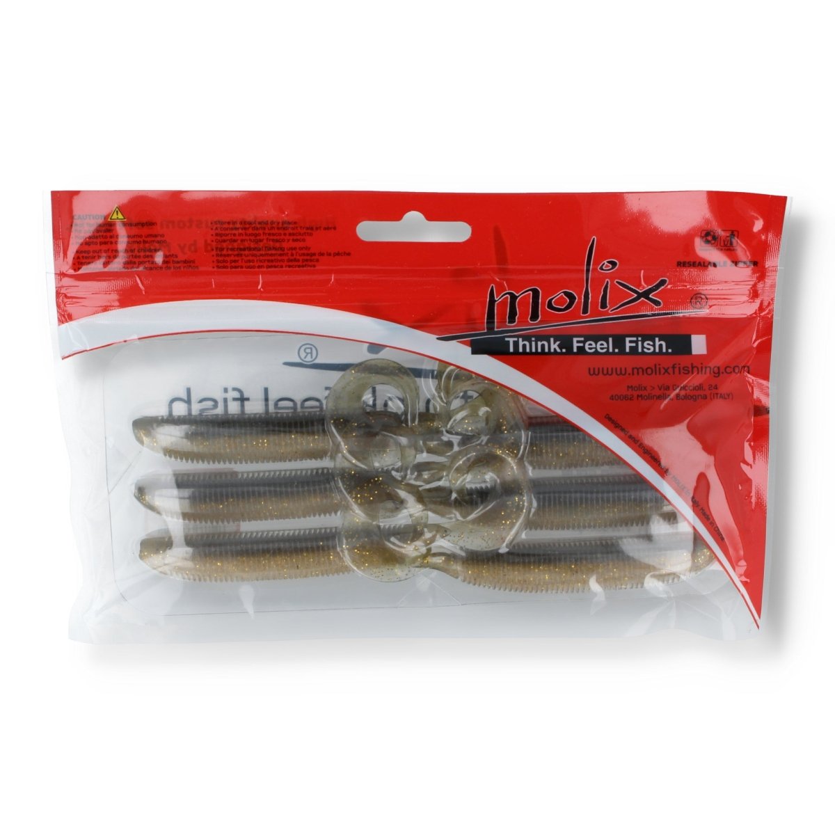 Molix RA Grub 6" 139 Gold Ayu - Kunstköder