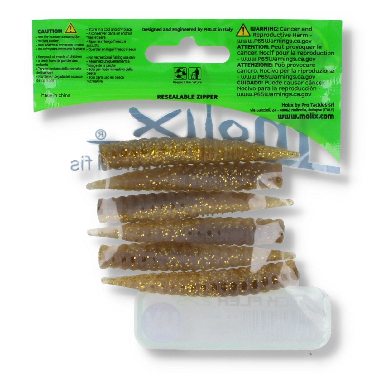 Molix Stick Flex 2,75'' 139 Gold Ayu - Kunstköder