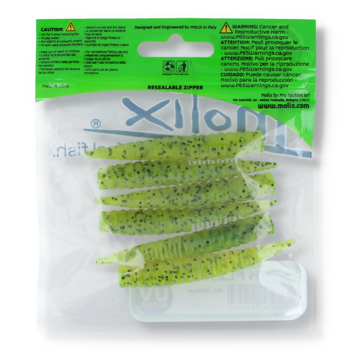 Molix Stick Flex 2,75'' 33 Chatreuse - Kunstköder