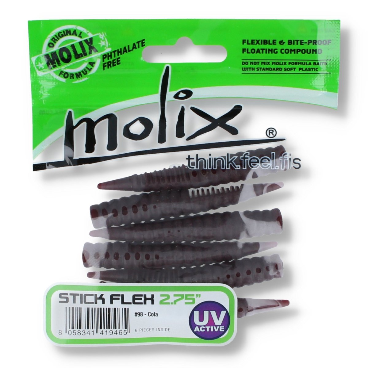 Molix Stick Flex 2,75'' 98 Cola - Kunstköder