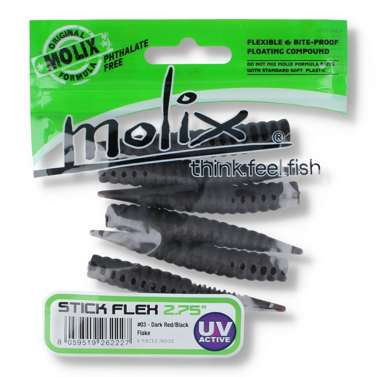 Molix Stick Flex 2,75'' 100 Okee Craw - Kunstköder