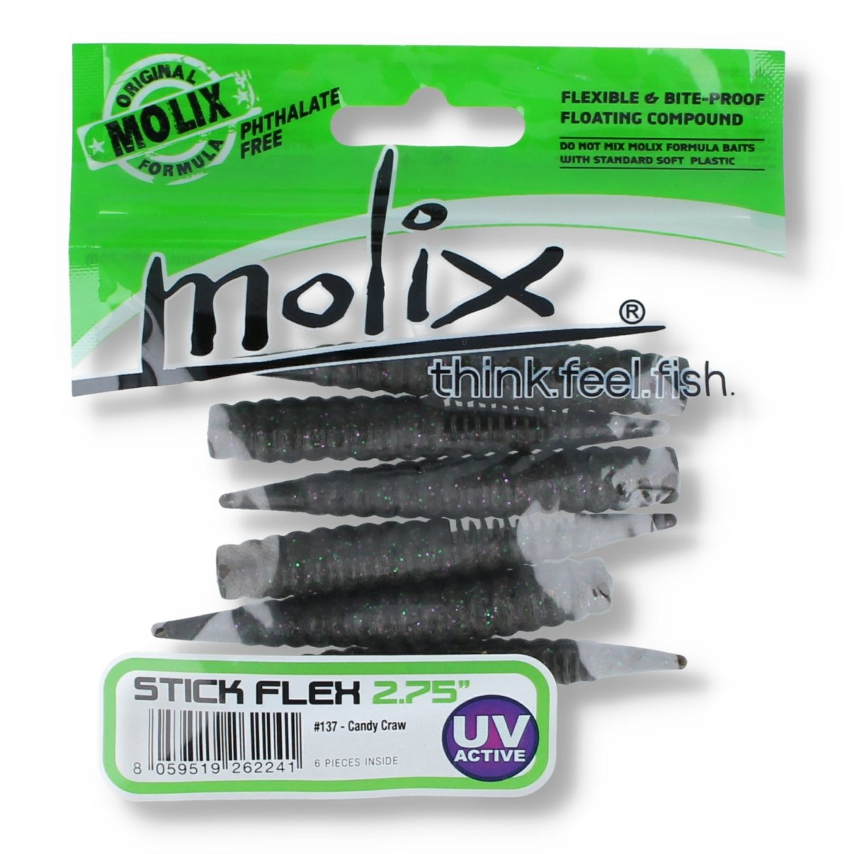 Molix Stick Flex 2,75'' 137 Candy Craw - Kunstköder