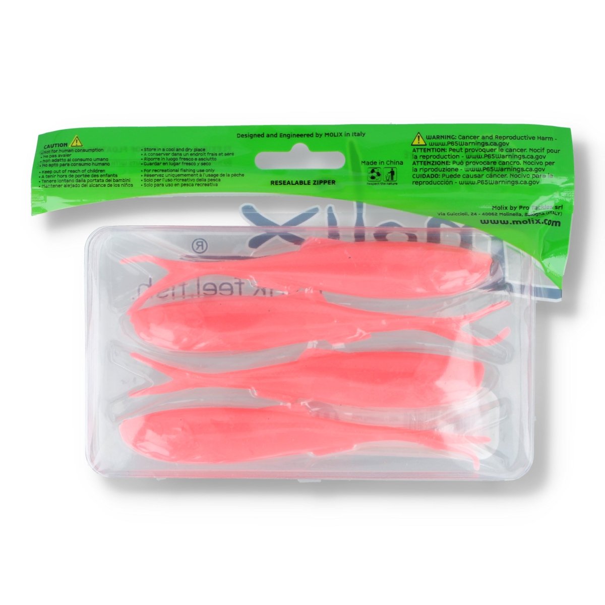 Molix RT Fork Flex 5" 85 Glowing pink - Kunstköder