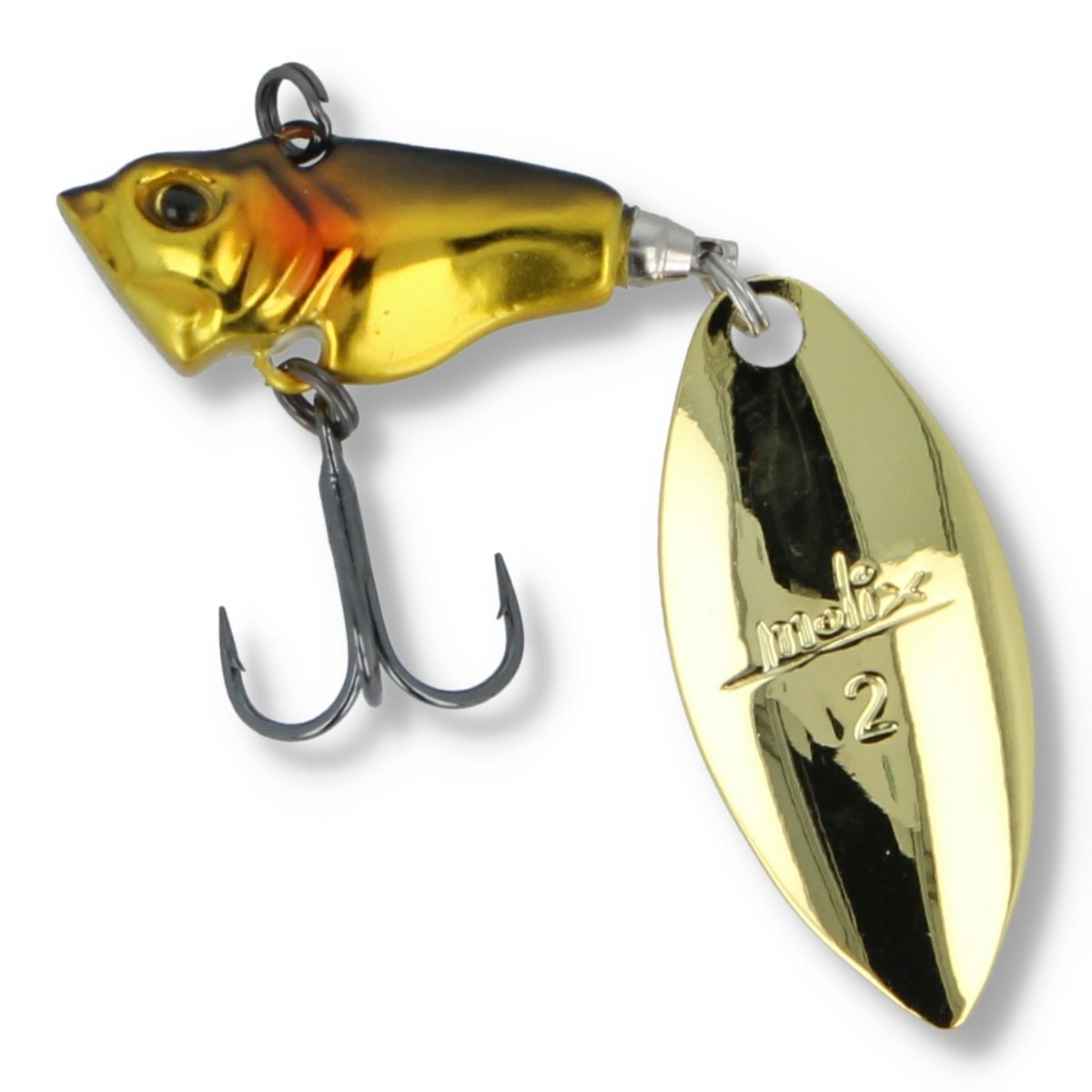 Molix Trago Spin Tail 7g 43 Gialo Metal - Kunstköder