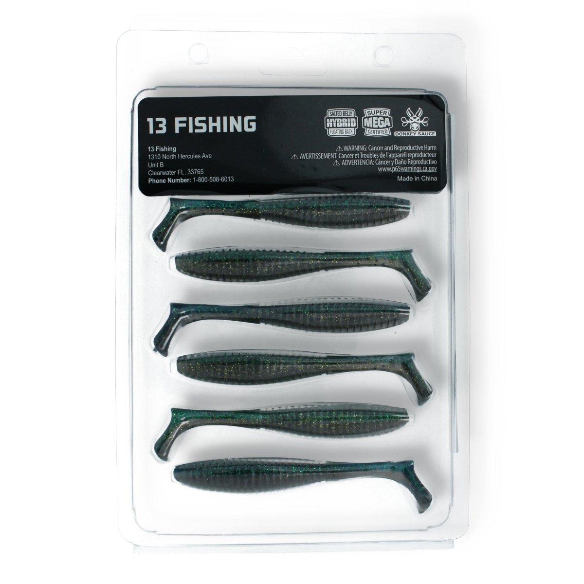 13 Fishing Pleasure Shad 4,5" 23 Boss Nugget - Kunstköder