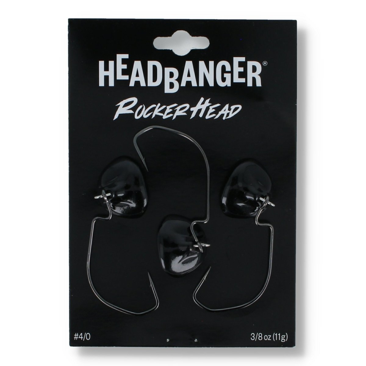 Headbanger RockerHead 4/0 - 10,5gr Black/Brown/Green - Haken & Zubehör