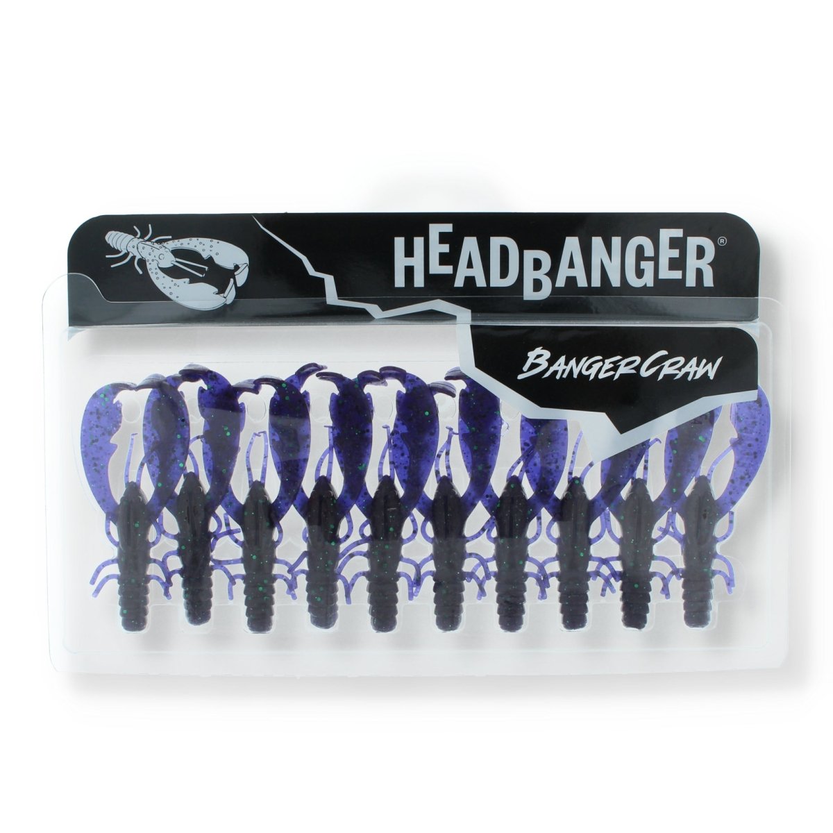 Headbanger BangerCraw 3" Junebug - Kunstköder