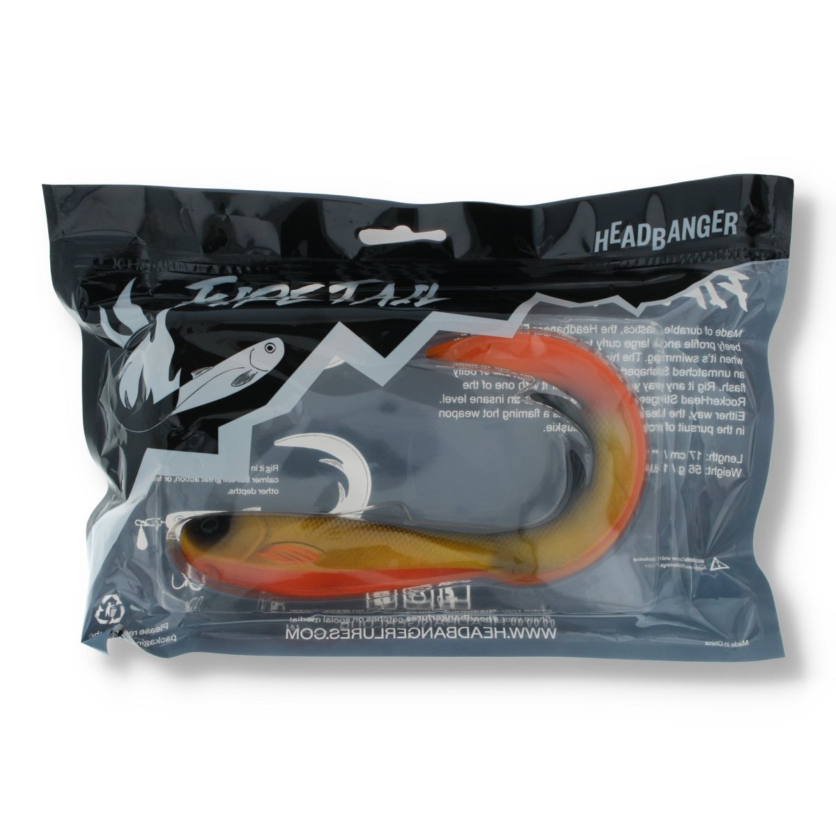 Headbanger FireTail 7" Dirty Roach - Kunstköder