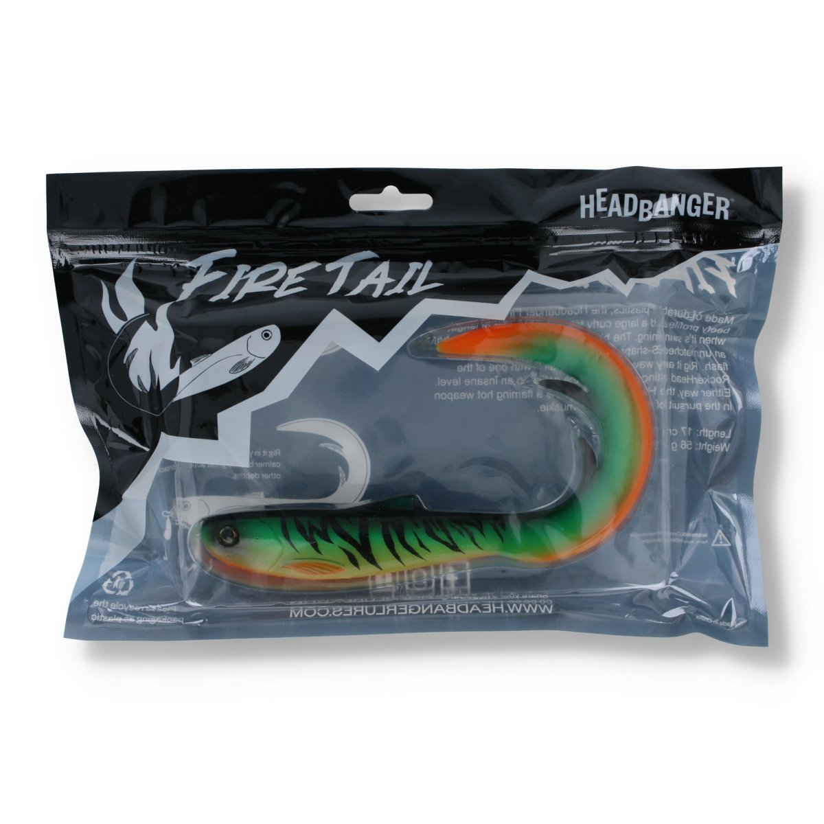 Headbanger FireTail 7" Firetiger - Kunstköder