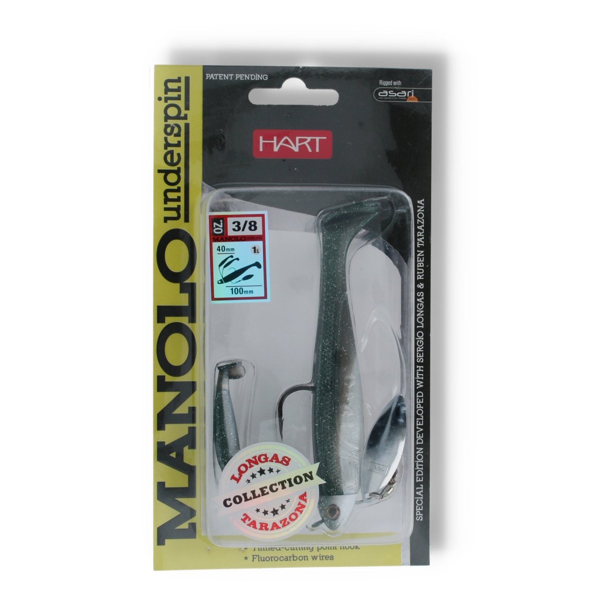 Hart Manolo Underspin 4" BLS - Kunstköder