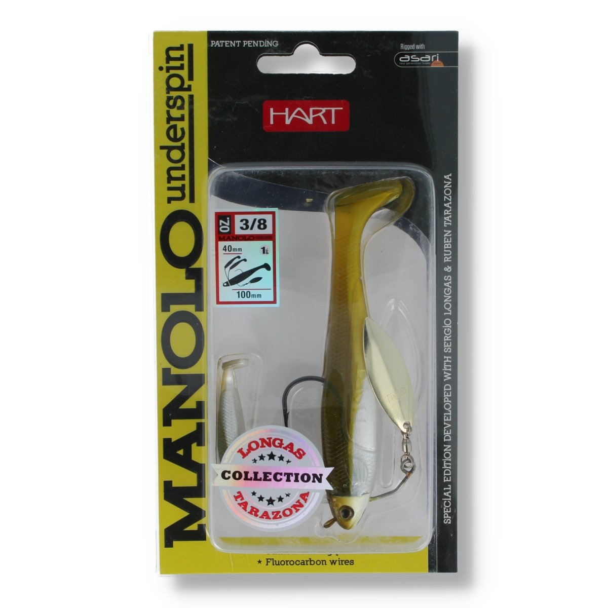 Hart Manolo Underspin 4" GS - Kunstköder