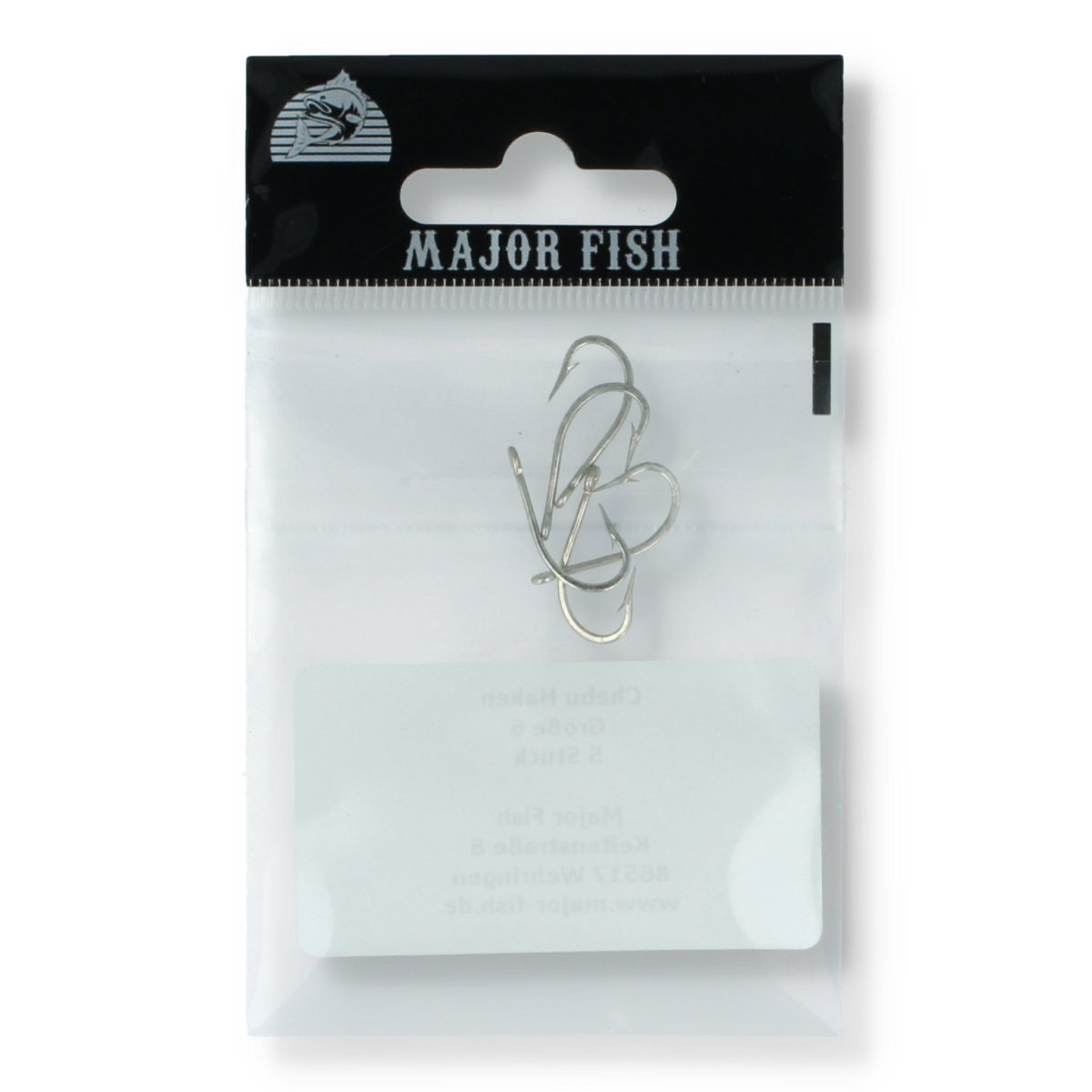 Major Fish Chebu Haken 6 - Haken & Zubehör